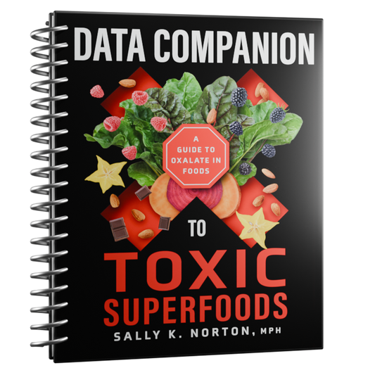 Data Companion to Toxic Superfoods, Hard Copy